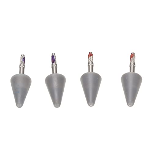 Rankomu Stylus Nib Tablet Stylus Tips 4 Stück, Flexible Soft Stylus Nib Ersatz für M Pencil, Einfache Installation Touch Stylus Pen Spitzen Rankomu Stylus Nib Tablet Stylus Tips 4 Stück, Flexible Soft Stylus Nib Ersatz für M Pencil, Einfache Installation Touch Stylus Pen Spitzen von Rankomu