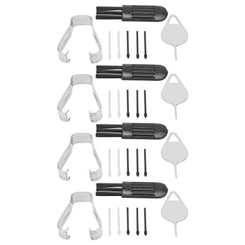 Rankomu Stylus Pen Tips Replacement Kit Stylus Pen Tips Replacement Set, 4 Pack, Black and Gray Nibs for Samsung Galaxy Tab S8 and S8 Plus, Compatible with Stylus Pens Rankomu Stylus Pen Tips Replacement Kit Stylus Pen Tips Replacement Set, 4 Pack, Black and Gray Nibs for Samsung Galaxy Tab S8 and S8 Plus, Compatible with Stylus Pens von Rankomu