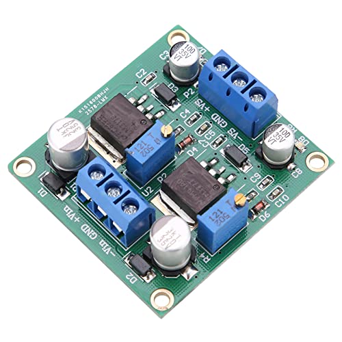 Spannungsreglermodul LM317/337, positiver und negativer Spannungsregler, stabilisierendes Leistungsmodul, niedrige Welligkeit, linear einstellbar von Rankomu