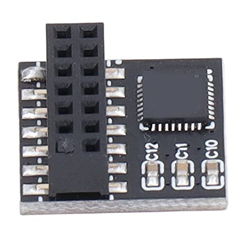 TPM2.0-Modul, PCB-SPI-Modul, Verschlüsselungssicherheitsmodul TPM2.0-SPI-Modul-Systemkomponente für Intel Z590 H570 Q570 B560 von Rankomu