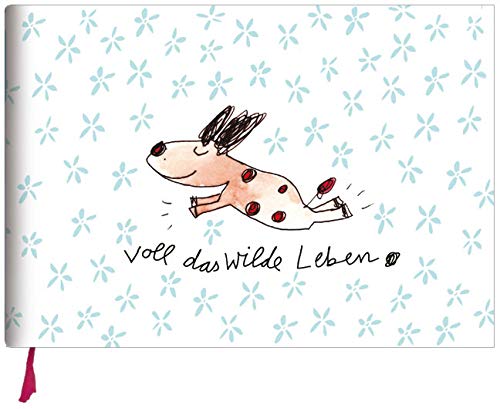 Notizbuch quer 19,5 x 14 cm ca. 180 Seiten Fadenheftung Lesebändchen kaschiert Werkdruckpapier Flexibler Einband bleiben aufgeschlagen liegen, unliniert. Voll das wilde Leben Rannenberg & Friends Notizbuch quer 19,5 x 14 cm ca. 180 Seiten Fadenheftung Lesebändchen kaschiert Werkdruckpapier Flexibler Einband bleiben aufgeschlagen liegen, unliniert. Voll das wilde Leben Rannenberg & Friends von Rannenberg & Friends