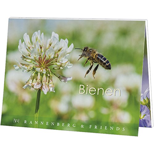 Postkartenbuch Bienen, Postkarte Ansichtskarte, Biene von Rannenberg & Friends