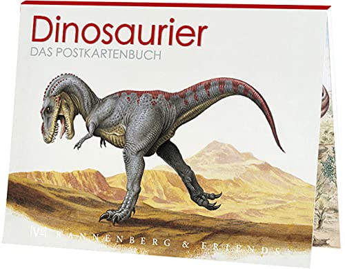 Postkartenbuch Dinosaurier, Tiere, Postkarte Ansichtskarte, 15 Karten, Dinos Saurier von Rannenberg & Friends