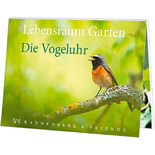 Postkartenbuch Lebensraum Garten - Die Vogeluhr, Postkarte Ansichtskarte, Vögel Vogel von Rannenberg & Friends