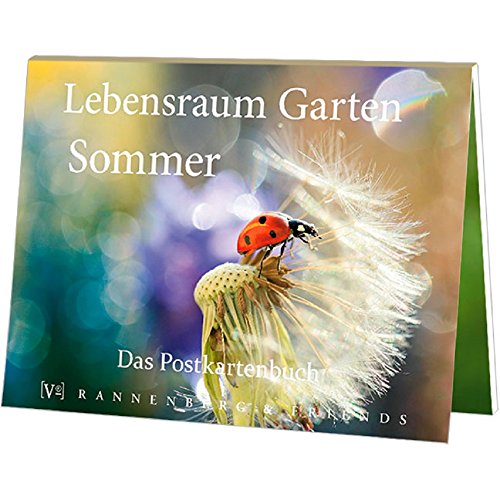 Postkartenbuch Lebensraum Garten - Sommer, Postkarte Ansichtskarte, Vögel Tiere von Rannenberg & Friends