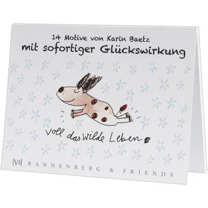 Postkartenbuch Motive mit sofortiger Glückswirkung, Postkarte Ansichtskarte von Rannenberg & Friends