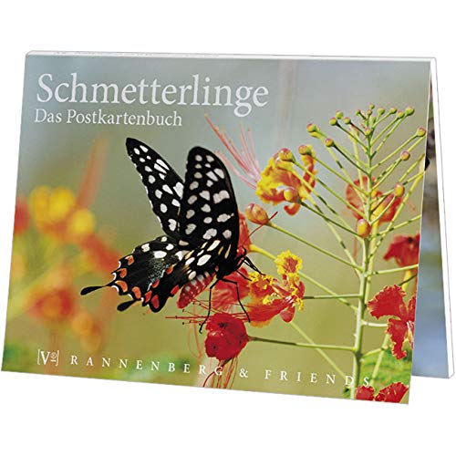 Postkartenbuch Schmetterlinge, Postkarte Ansichtskarte, 15 Karten, Schmetterling Falter von Rannenberg & Friends