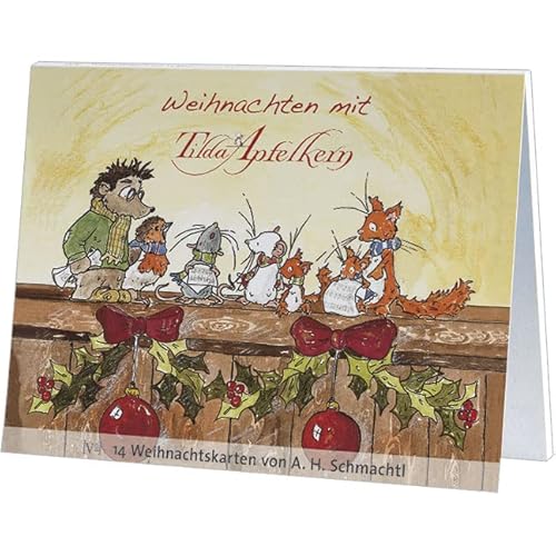 Postkartenbuch Weihnachten mit Tilda Apfelkern, 14 Karten, Weihnachtskarten Postkartenbücher Ansichtskarte Postkarte von Rannenberg & Friends