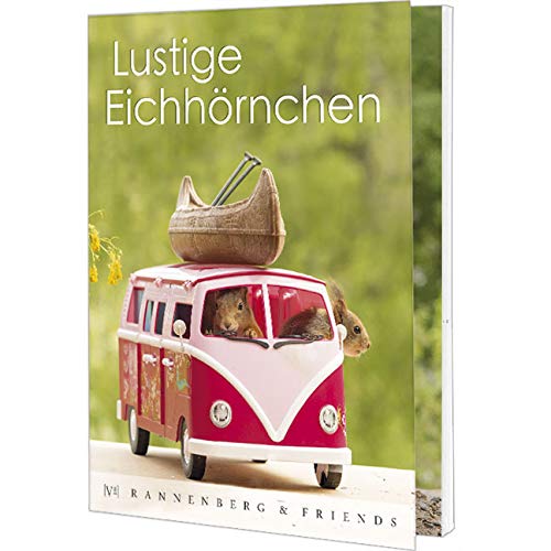 Rannenberg & Friends - Lustige Eichhörnchen, Postkartenbuch - 15 wunderschöne Karten von Rannenberg & Friends