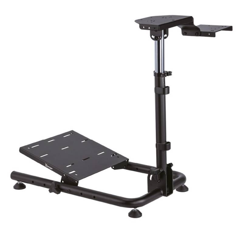 Ranqer Racing Wheel Stand Controller-Halterung, (Racing Lenkradständer - Höhe und Winkel einstellbar - Schwarz) von Ranqer