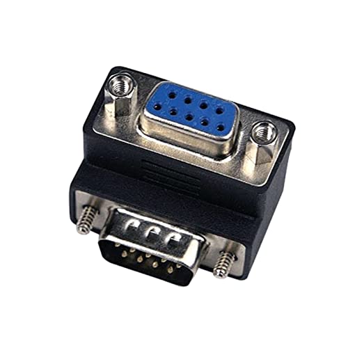 Leistung RS232 DB9pin Serieller Stecker Buchse Konverter Adapter 232 DP9-Koppler 90-Grad USB Zu RS232-Seriell Adapter Anschluss Stecker Buchse 90-Grad von Ranuw