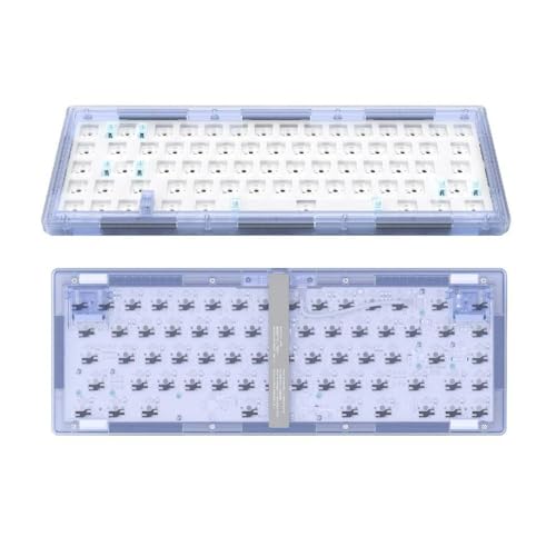 Ranuw CIY GAS67 Mechanische Tastatur-Kit Dichtung Struktur Montage Hintergrundbeleuchtung Hot Swappable Single Mode Typ-C 3/5 Pin Diy Mechanische Tastatur Kit von Ranuw