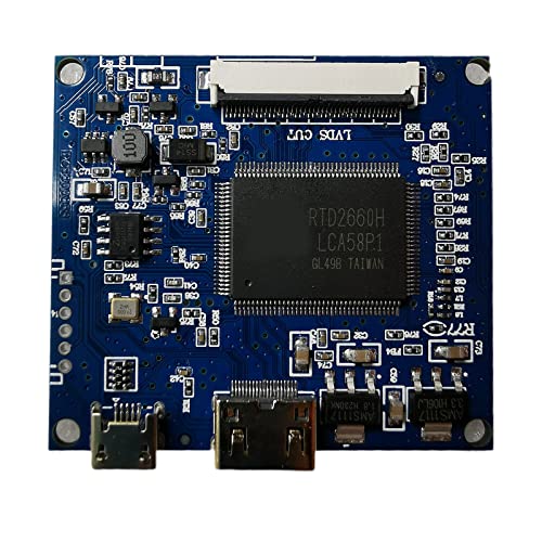 Ranuw Driver Board Universal LVDS LCD Monitor Screen Controller 5V Laptop Computer DIY Parts Kit For TTL 50Pin 50 Pin Screen Connector Ranuw Driver Board Universal LVDS LCD Monitor Screen Controller 5V Laptop Computer DIY Parts Kit For TTL 50Pin 50 Pin Screen Connector von Ranuw