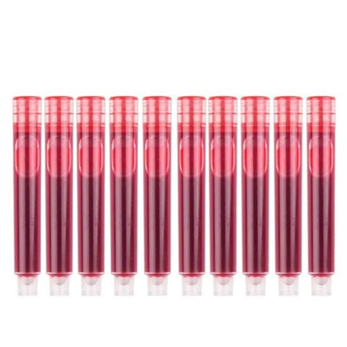 Ranvi 50 Stück rote Tintenbeutel, 3,4 mm Bohrung Tintenpatrone Ranvi 50 Stück rote Tintenbeutel, 3,4 mm Bohrung Tintenpatrone von Ranvi