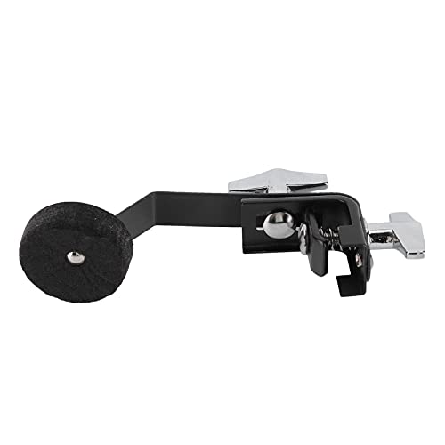 Tone Control Schalldämpfer, Tone Control Komfortables Design Clip Kompakt für Snare Drums zur Kontrolle oder Eliminierung übermäßiger Obertöne(Schwarz) von Ranvo