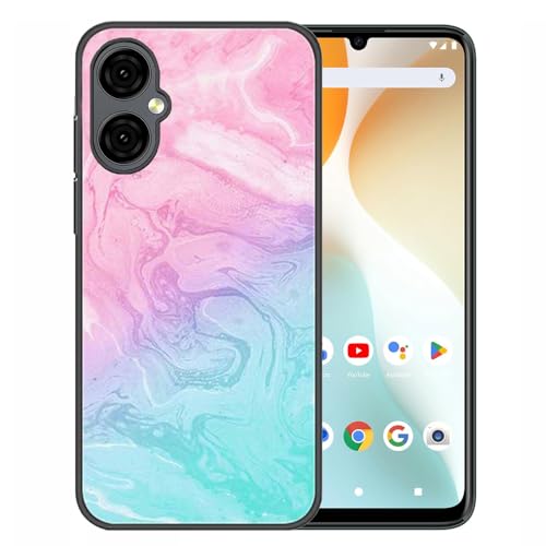 Ranyi Schutzhülle für BLU G64 G1010WW, Himmelsmarmor-Muster, ultradünn, flexibel, dünn, TPU-Silikon-Gummi, für Damen und Mädchen, Marmor-Schutzhülle für BLU G64 G1010WW (2024 17,3 cm (6,8 Zoll), Rosa Ranyi Schutzhülle für BLU G64 G1010WW, Himmelsmarmor-Muster, ultradünn, flexibel, dünn, TPU-Silikon-Gummi, für Damen und Mädchen, Marmor-Schutzhülle für BLU G64 G1010WW (2024 17,3 cm (6,8 Zoll), Rosa von Ranyi