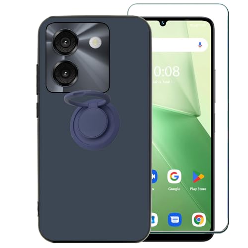 Ranyi Schutzhülle für FOXXD MIRO A67 S67 C67 mit Displayschutzfolie, schlankes, flexibles TPU mit 360° drehbarem Ringhalter, Ständer, Silikon-Gummi-Schutzhülle für Foxx FOXXD MIRO A67 S67 C67 5G, 17,1 Ranyi Schutzhülle für FOXXD MIRO A67 S67 C67 mit Displayschutzfolie, schlankes, flexibles TPU mit 360° drehbarem Ringhalter, Ständer, Silikon-Gummi-Schutzhülle für Foxx FOXXD MIRO A67 S67 C67 5G, 17,1 von Ranyi