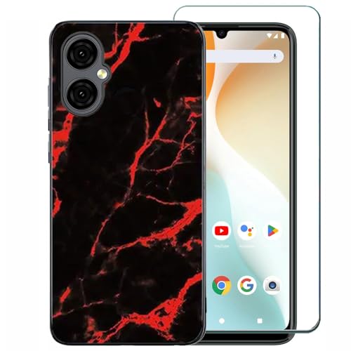 Ranyi Schutzhülle für Pinwheel Genesis 3 (2025 17,3 cm (6,8 Zoll), Marmor-Design, schmal, dünn, flexibel, TPU mit verstärkten Ecken, Silikon-Gummi-Gel-Schutzhülle für Pinwheel Genesis 3 (2025, 17,3 cm von Ranyi