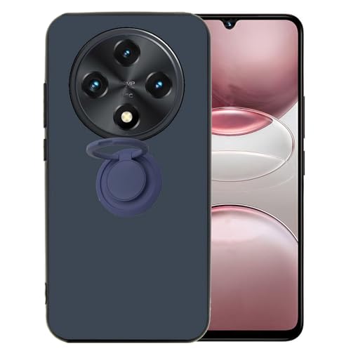 Ranyi Schutzhülle für UMIDIGI G100 / UMIDIGI G100A Handyhülle, ultradünn, flexibel, solides TPU, mit 360° drehbarem Ringhalter, Ständer, Silikon-Gummi-Schutzhülle für UMIDIGI G100 5G/G100A (2025 17,5 von Ranyi