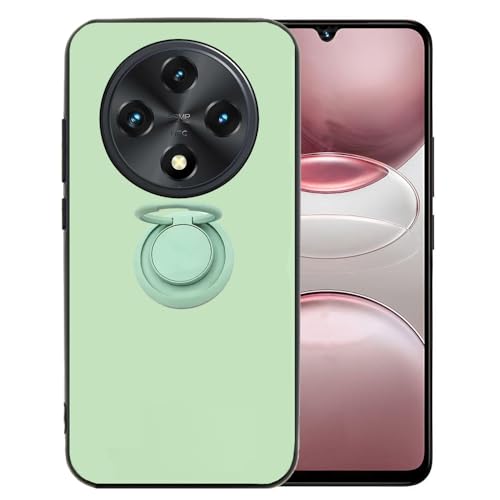 Ranyi Schutzhülle für UMIDIGI G100 / UMIDIGI G100A Handyhülle, ultradünn, flexibel, solides TPU, mit um 360 Grad drehbarem Ringhalter, Ständer, Silikon-Gummi-Schutzhülle für UMIDIGI G100 5G / G100A von Ranyi