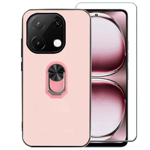Ranyi Schutzhülle für UMIDIGI Note 100 / Note 100A mit Displayschutzfolie, schlanke, dünne TPU-Hülle und um 360° drehbarer Ringhalter, Ständer, Silikon-Schutzhülle für UMIDIGI Note 100 5G/Note 100A Ranyi Schutzhülle für UMIDIGI Note 100 / Note 100A mit Displayschutzfolie, schlanke, dünne TPU-Hülle und um 360° drehbarer Ringhalter, Ständer, Silikon-Schutzhülle für UMIDIGI Note 100 5G/Note 100A von Ranyi