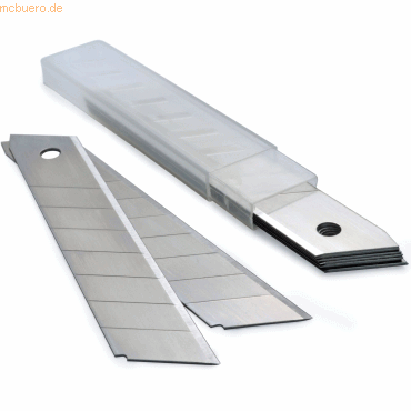 Rapesco Ersatzklingen 18mm für Hochleistungs-Cuttermesser RCK002A1 VE= Rapesco Ersatzklingen 18mm für Hochleistungs-Cuttermesser RCK002A1 VE= von Rapesco