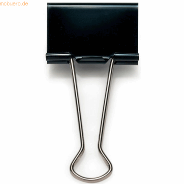 Rapesco Foldback-Klammern 19mm schwarz VE=10 Stück Rapesco Foldback-Klammern 19mm schwarz VE=10 Stück von Rapesco