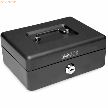 Rapesco Geldkassette 30cm schwarz Rapesco Geldkassette 30cm schwarz von Rapesco
