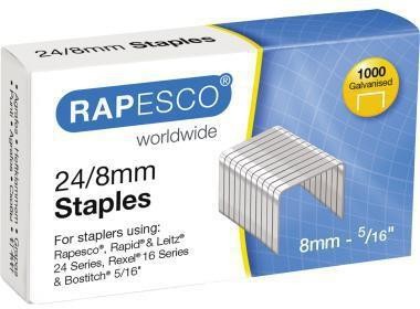 Rapesco Heftklammern 1456 24/8mm 1.000 St./Pack. 124012000 Rapesco Heftklammern 1456 24/8mm 1.000 St./Pack. 124012000 von Rapesco