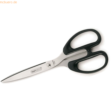 Rapesco Schere 21cm Edelstahl/Kunststoff schwarz Rapesco Schere 21cm Edelstahl/Kunststoff schwarz von Rapesco