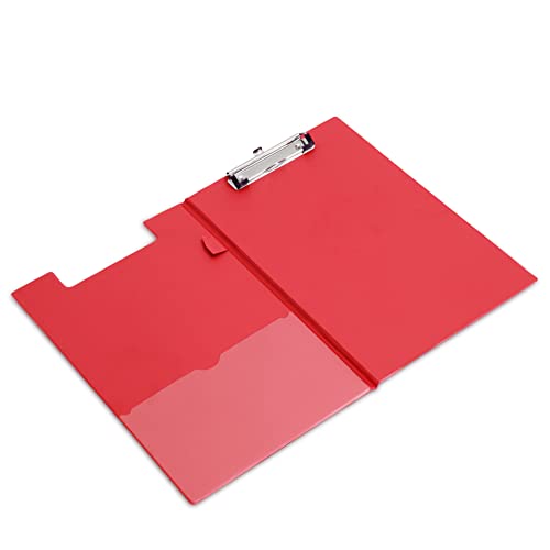 Rapesco VFDCB0R3 Klemmbrettmappe mit Einsteckfach A4+, Rot Rapesco VFDCB0R3 Klemmbrettmappe mit Einsteckfach A4+, Rot von Rapesco