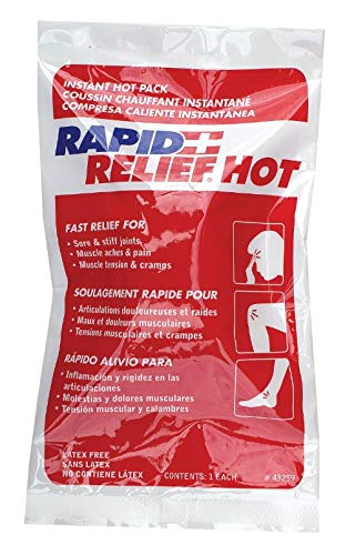 Rapid Relief Sofort-Wärmekissen, Modern, 12.7 x 22.9 cm von Rapid Relief