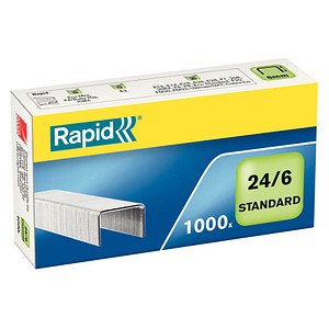 1.000 Rapid Heftklammern Standard 24/6 von Rapid