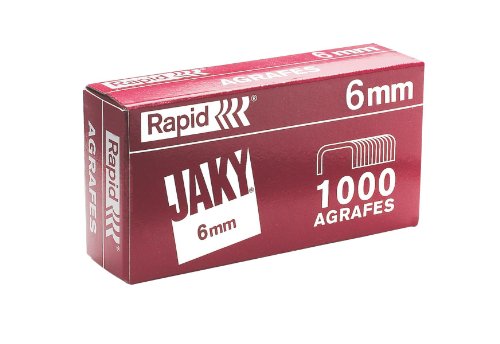 Rapid 11720002 Heftklammern Jaky 6, verkupfert von Rapid