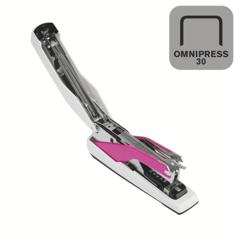 Rapid Heftgerät SO30 weiß-pink von Rapid