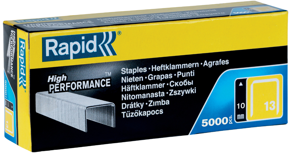 Rapid Heftklammern 53/8, verzinkt von Rapid