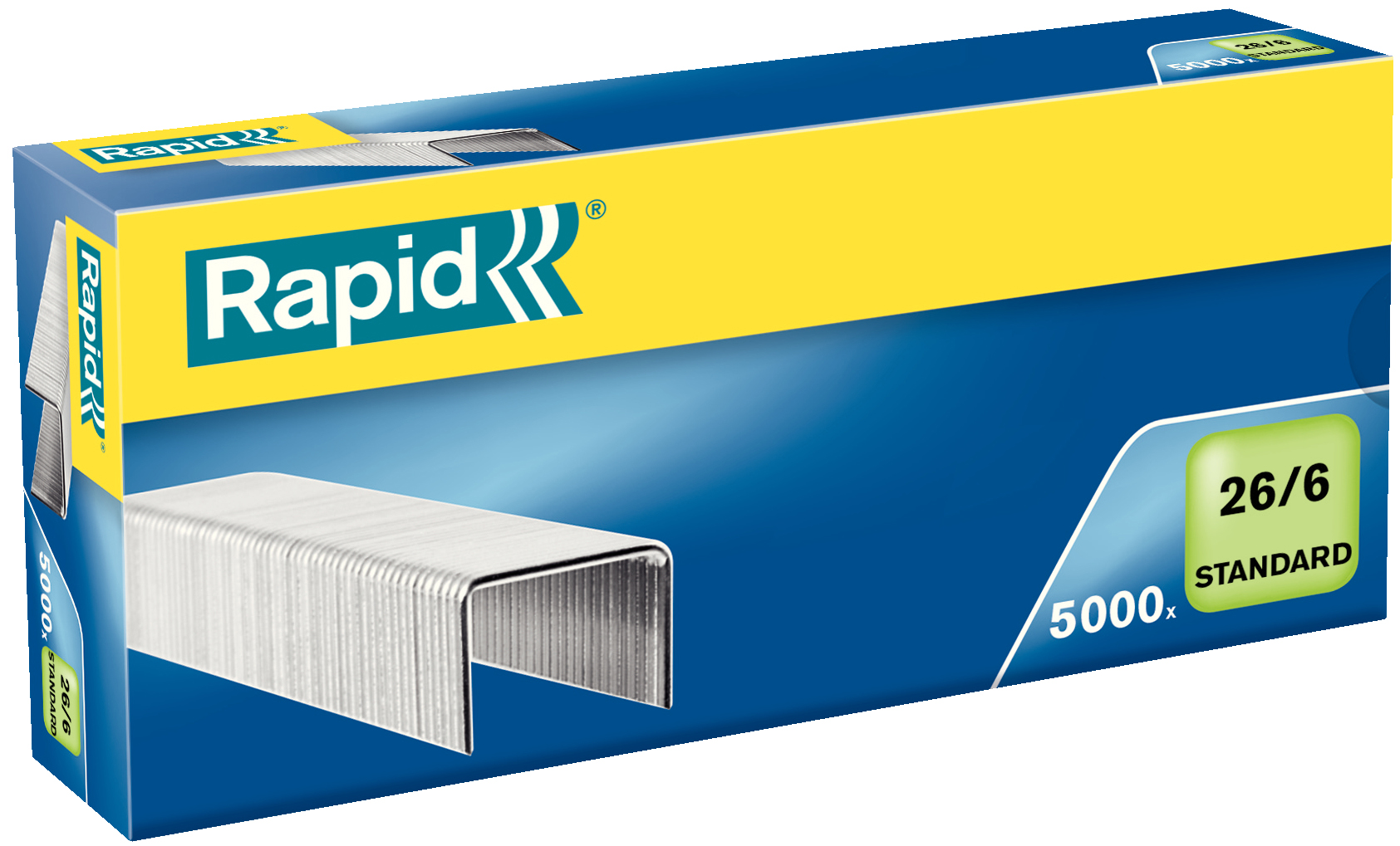 Rapid Heftklammern Standard 26/6, galvanisiert von Rapid