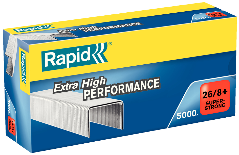 Rapid Heftklammern Super Strong 26/8+, galvanisiert Rapid Heftklammern Super Strong 26/8+, galvanisiert von Rapid
