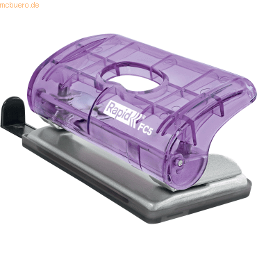 Rapid Minilocher Colour'Breeze FC5 10 Blatt Blister transparent lavend von Rapid