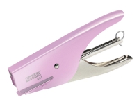 Rapid Retro Classic S51, 15 Blätter, Pink, Edelstahl, Standard-Clinch, 21/4, Metall, 80 g/m² von Rapid