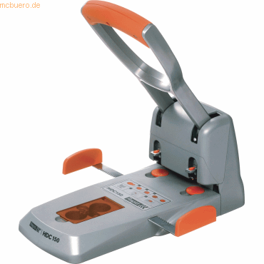 Rapid Superlocher HDC150 150 Blatt mit Anschlagschiene silber/orange Rapid Superlocher HDC150 150 Blatt mit Anschlagschiene silber/orange von Rapid