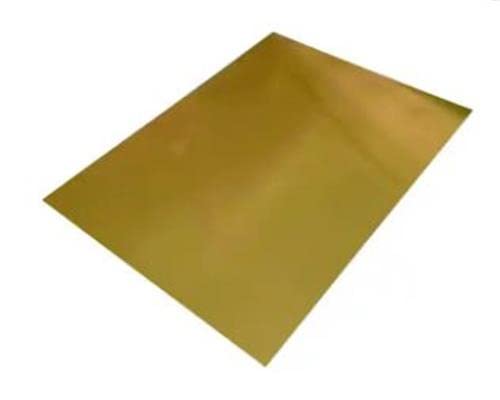 20x Folien-Etiketten 210 x 297 mm WETTERFEST gold glänzend auf DIN A4 Bogen - 1 Etikett/Blatt – Klebeetiketten 210x297 selbstklebend - Aufkleber-Folie bedruckbar mit Laser Drucker von Rapima