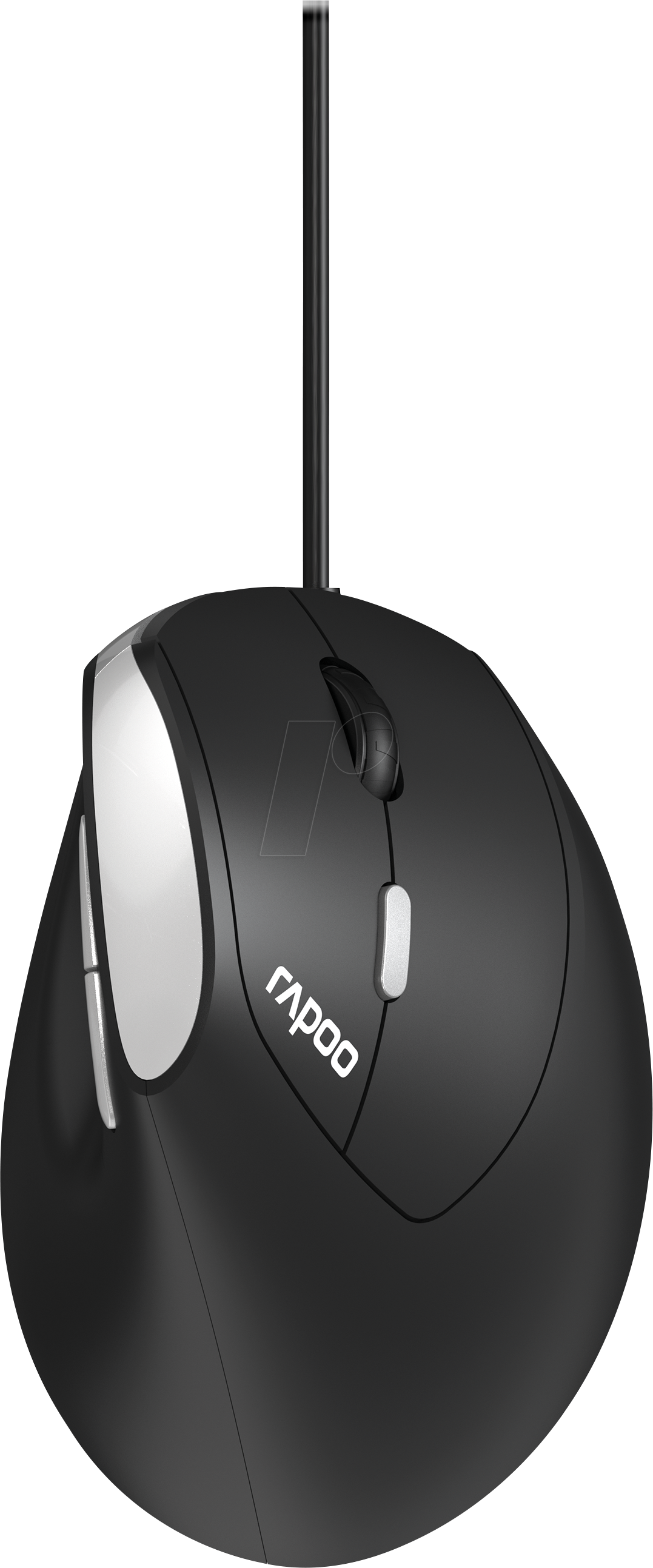 RAPOO EV200 SW - Maus (Mouse), Kabel, USB, ergonomisch, schwarz von Rapoo