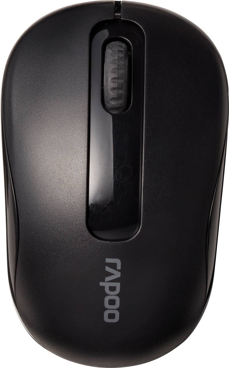 RAPOO M10P SW - Maus (Mouse), Funk, schwarz von Rapoo