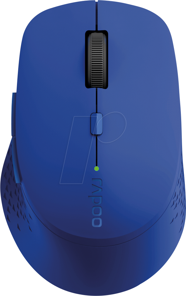 RAPOO M300 BL - Maus (Mouse), Bluetooth/Funk, blau von Rapoo