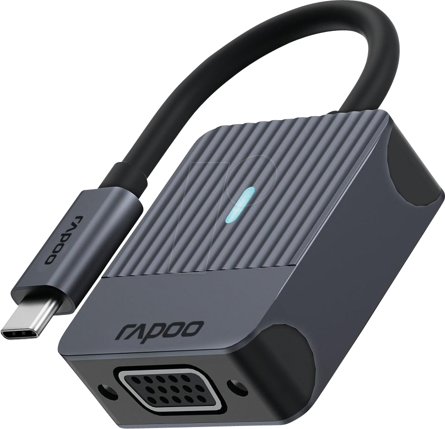 RAPOO UCA-1003 - Adapter USB Type-C  > VGA, 1080p, 0,15 m von Rapoo