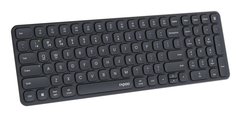 Rapoo E9310M Tastatur Büro RF Wireless + Bluetooth QWERTZ Deutsch Schwarz Rapoo E9310M Tastatur Büro RF Wireless + Bluetooth QWERTZ Deutsch Schwarz von Rapoo