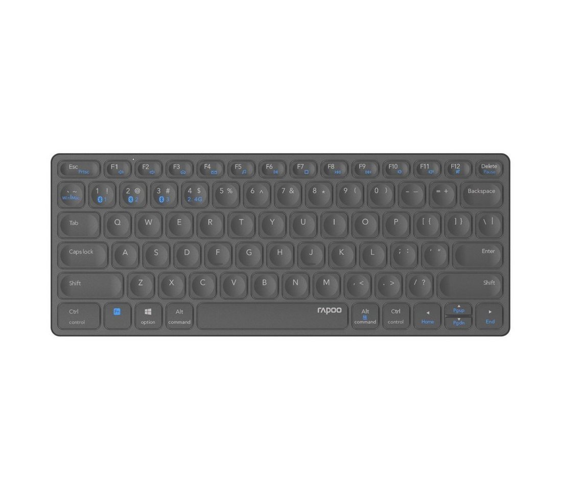 Rapoo E9600M kabellose Tastatur, Bluetooth, 2.4 GHz Wireless-Tastatur von Rapoo