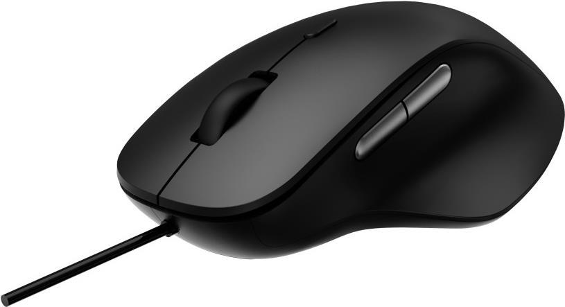 Rapoo Kabelgebundene ergonomische optische Maus N500, Schwarz (00220691) von Rapoo