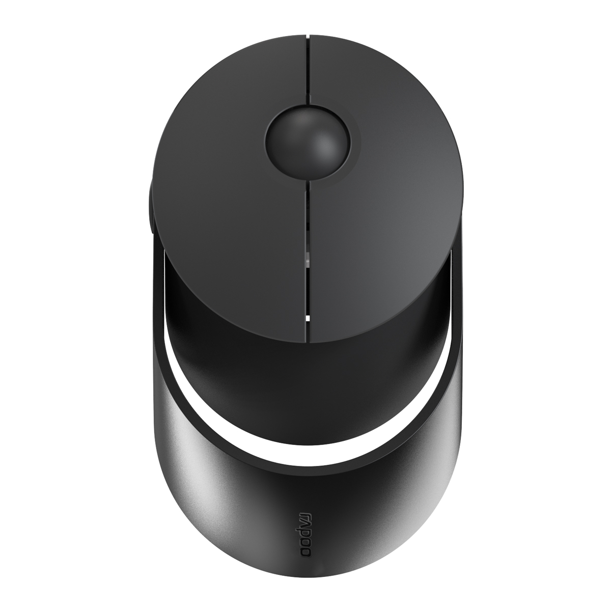 Rapoo Kabellose lautlose Multi-Mode-Maus "Ralemo Air 1" - dunkelgrau von Rapoo